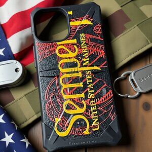 Rugged “Semper Fi” iPhone 12 Pro Max Case – USMC Pride & Patriotic Style